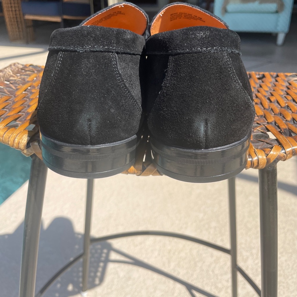 Stacy Adams Slip On Preppy Black Loafers with Accents NWOT SZ 10.5M. - Picture 6 of 9